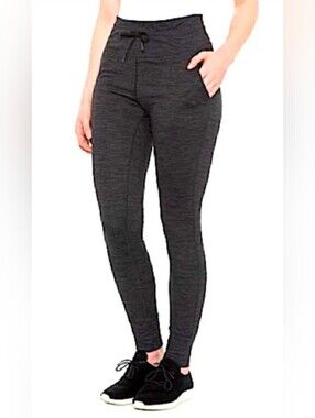 GAIAM Charcoal High-Rise Knit Leggings